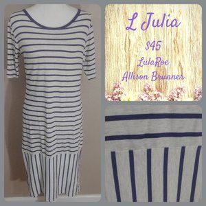 Lularoe Julia Dress - Large - NWT